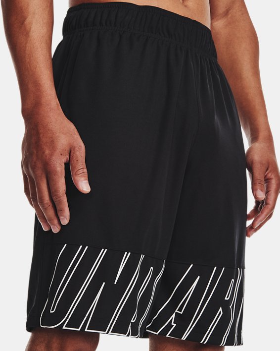 Pantalón corto de 25 cm UA Baseline Speed, Black, pdpMainDesktop image number 3